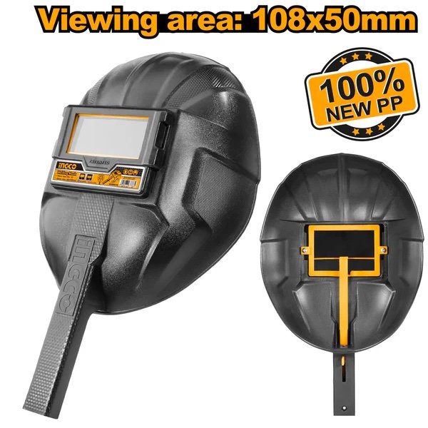 ingco-hhwm102-100-polypropylene-welding-mask-وجه-لحام-lebanon.jpeg INGCO HHWM102 100% Polypropylene Welding Mask وجه لحام - Image 1
