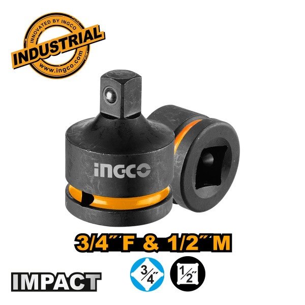 ingco-hiad3412-34-f-ampamp-12-m-تحويلة-طربوش-بولاد-من-socket-adapter-34-ampgt12-lebanon.jpeg INGCO HIAD3412 3/4″ F & 1/2″ M تحويلة طربوش بولاد من SOCKET ADAPTER 3/4″–>1/2 - Image 1