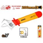 INGCO HIADW081 1000V 8″ مفتاح إنكليزي معزول Insulated adjustable wrench