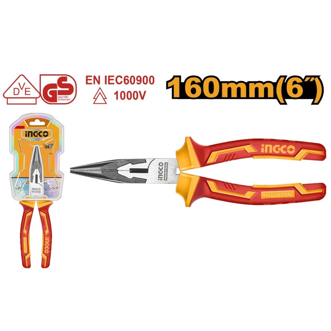 ingco-hilnp28168-1000-v-6-بانسة-معزولة-بوز-طويل-insulated-long-nose-pliers-lebanon.jpeg INGCO HILNP28168 1000 V 6″ بانسة معزولة بوز طويل INSULATED LONG NOSE PLIERS - Image 1