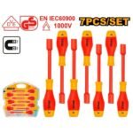INGCO HKISD0701 7 PCS طقم مفكات طربوش معزول Insulated Nut Screwdriver Set