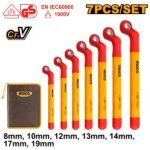 INGCO HKISPA0702 7PCS 1000V طقم مسنن معزول Insulated Ring Wrench Set