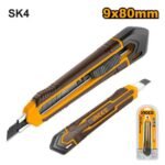 INGCO HKNS110925 SK4 (90X80) MM سكين شفرة Snap Off Blade Cutter Knife