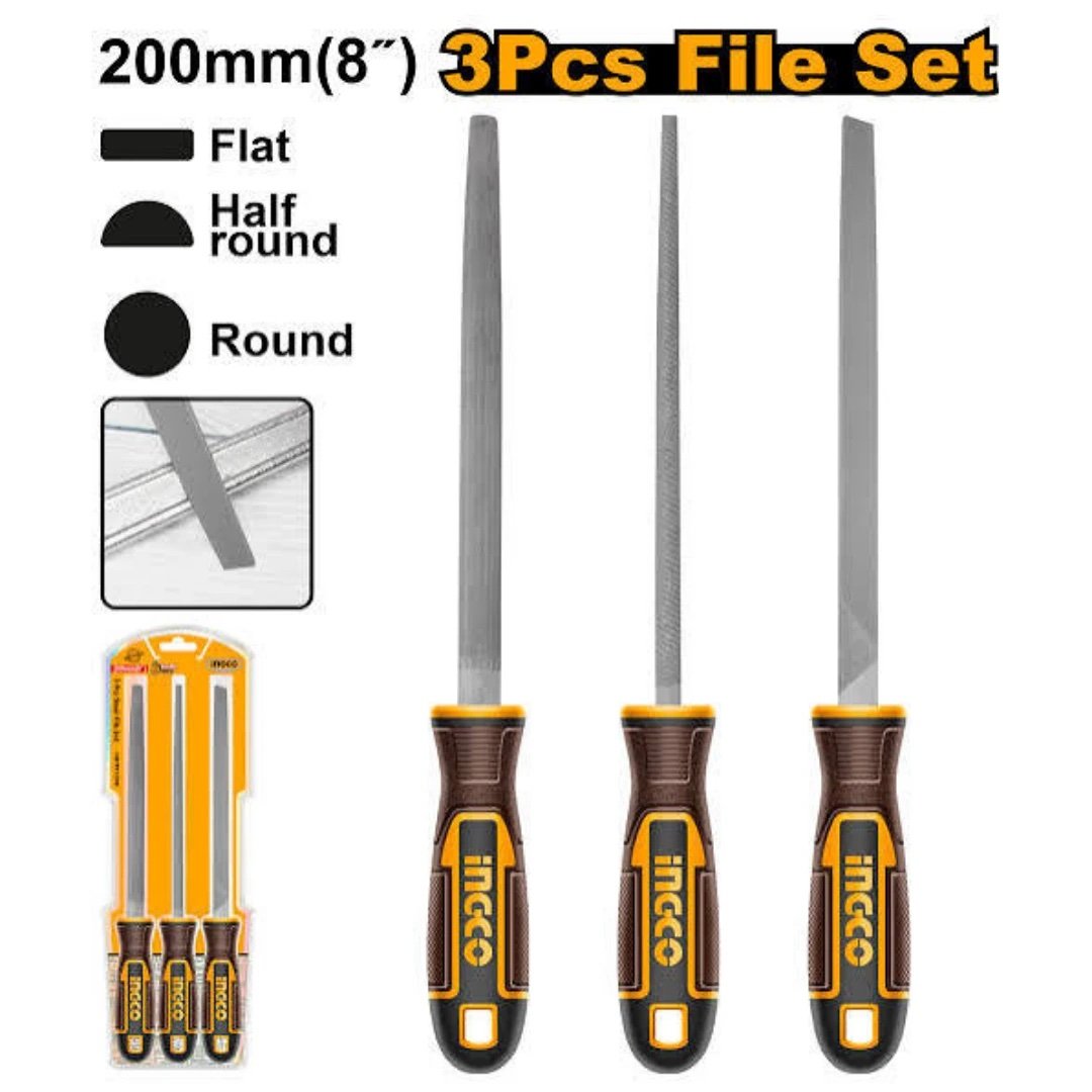 ingco-hktfs1308-8-3-pcs-طقم-مبارد-حديد-steel-file-set-200mm-lebanon.jpeg INGCO HKTFS1308 8″ 3 PCS طقم مبارد حديد STEEL FILE SET 200MM - Image 1