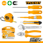 INGCO HKTH10807 7PCS طقم عدة على الكارت Hand Tools Set