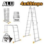INGCO HLAD04441 STEP:4X4 سلم المنيوم اكروبات Aluminum Multi Purpose Ladder