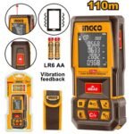 INGCO HLDD10089 110M : متر ليزر صناعي مدى القياس LASER DISTANCE DETECTOR