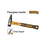 INGCO HMH822000 2000G مطرقة مسكة فايبرغلاس Machinist hammer