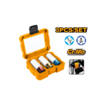 INGCO HNMLNS031 3PCS 1/2″ طقم طربوش جنط مع حماية Non-Marring Lug Nut Wheels Socket Set