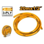 INGCO HPH2001 20M 300PSI 1/2″ نبريج مياه ثلاث طبقات PVC hose