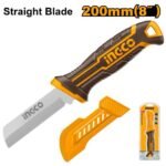 INGCO HPK82101 سكين تزليط كابلات راس جالس Wire Cable Stripping Knife Straight Type