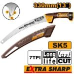 INGCO HPS3306 13″ SK5 منشار تشحيل شجر ساموراي Pruning Saw