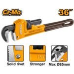 INGCO HPW0836 36″ 85MM رنش صناعي مسكة ملبس كوتشوك PIPE WRENCH