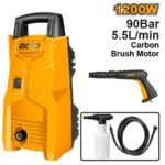 INGCO HPWR12008 1200W 90BAR 5.5L/MIN مكنة غسيل High Pressure Washer