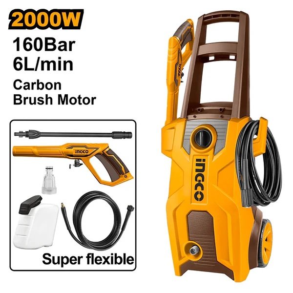 ingco-hpwr20018-2000-w-160-bar-مكنة-غسيل-high-pressure-washer-lebanon.jpeg INGCO HPWR20018 2000 W 160 BAR مكنة غسيل High Pressure Washer - Image 1