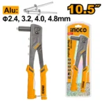INGCO HRS108 10.5″ (2.5,3,3.5,4,4.5,5)MM SS Hand Riveter