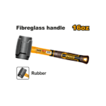 INGCO HRUH8816 16OZ/450G مطرق كوتشوك مسك فايبر Rubber Hummer