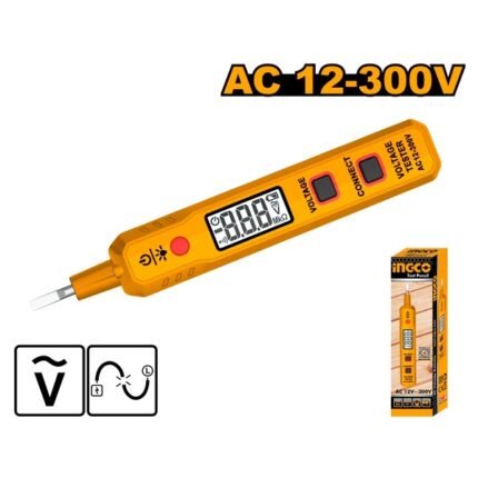 INGCO HSDT30021 AC 12-300V مفك تاست ديجيتال Digital Tester Pencil