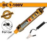 INGCO HSDT41001 DC1-100V مفك تاست للسيارات Car Electrical Digital Automotive Circuit Tester