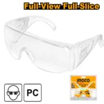 INGCO HSG05 عوينات حماية بلاستك شفاف Safety Goggle