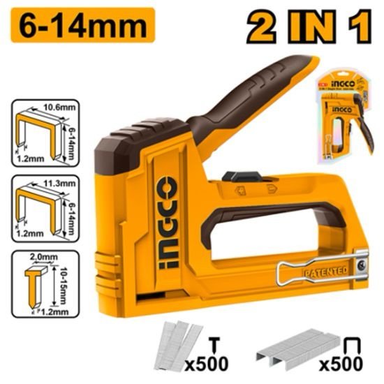 ingco-hsg1406-2-in-1-فرد-كباس-ومسمار-صناعي-staple-gun-tacker-tucke-lebanon.jpeg INGCO HSG1406 2 IN 1 فرد كباس ومسمار صناعي STAPLE GUN TACKER TUCKE - Image 1