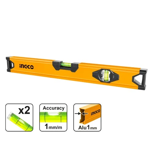 ingco-hsl58-زيبق-المنيوم-spirit-level-cylinder-spirit-bulbs-aluminum-level-lebanon.webp INGCO HSL58 زيبق المنيوم Spirit Level Cylinder spirit Bulbs Aluminum Level - Image 1