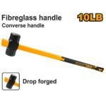 INGCO HSM01108D 10LB مهدة مسكة فيبر Sledge Hammer Converse Handle