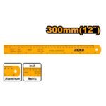 INGCO HSR23002 30 CM مسطرة المنيوم Anodised Aluminum Ruler