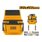 INGCO HTBP01011 12 POCKETS 10KG وزرة عدة Tool pouch