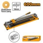 INGCO HTC04601 600MM مقص بلاط يدوي صناعي Tile cutter