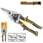 INGCO HTSN2610S 10″(250MM) مقص تول جالس صناعي CR-MO STRAIGHT CUT AVIATION SNIP