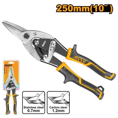 ingco-htsn2610s-10250mm-مقص-تول-جالس-صناعي-cr-mo-straight-cut-aviation-snip-lebanon.jpeg INGCO HTSN2610S 10″(250MM) مقص تول جالس صناعي CR-MO STRAIGHT CUT AVIATION SNIP - Image 1