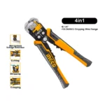 INGCO HWSP102429 زلاطة شريط كهرباء بولاد Automatic Wire Stripper Non-Contact Voltage Detection