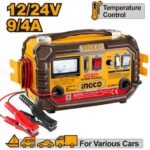 INGCO ING-CB1601 12/24V 9/4A شارجير بطارية Battery Charger