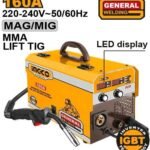 INGCO ING-MGT1601 160A مكنة لحام شريط انفرتر Inverter MAG/MIG/MMA/TIG Lift welding machine