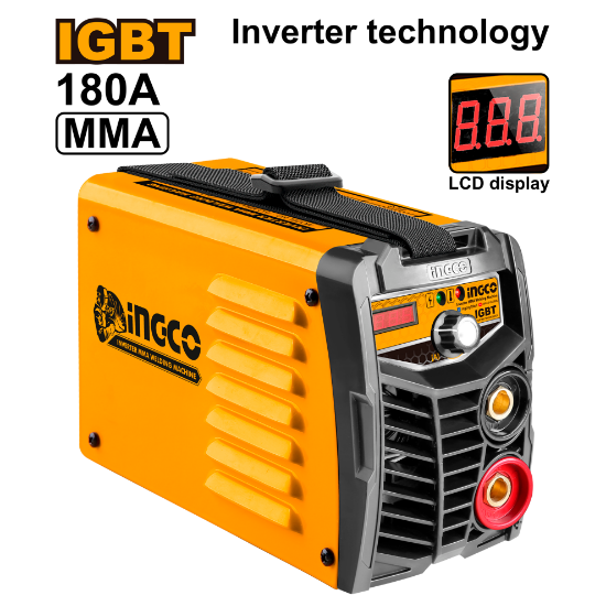 ingco-ing-mma1805-180a-مكنة-لحام-انفرتر-صناعية-inverter-mma-welding-machine-lebanon.png INGCO ING-MMA1805 180A مكنة لحام انفرتر صناعية Inverter MMA welding machine - Image 1