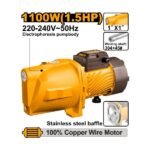 INGCO JP110068 1100W 1.5HP مضخة مياه شفاط اكس ستانلس SELF-PRIMING JET PUMP | WATER PUMP