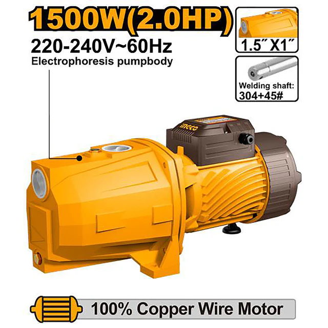 ingco-jp150068-2.0hp-1500w-مضخة-مياه-شفاط-اكس-ستانلس-self-priming-jet-pump-lebanon.webp INGCO JP150068 2.0HP 1500W مضخة مياه شفاط اكس ستانلس SELF-PRIMING JET PUMP - Image 1
