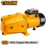 INGCO JP15008 2.0HP 1500W مضخة مياه شفاط Self-priming Jet Water Pump