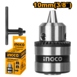 INGCO KC1001 10MM راس مقدح Key Chuck Quick Change Hex Shank Impact Driver Conversion Tool