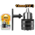 INGCO KC1301 1.5-13MM 1/2″ رأس مقدح حديد بمفتاح Drill Key Chuck