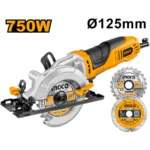 INGCO MFS1251 750 W صاروخ مع قاعدة للخشب والرخام Multi-Function Mini Saw