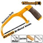 INGCO MHHF1503 150MM(6″) منشار صغير هيكل المينيوم MINI HACKSAW FRAME SAW