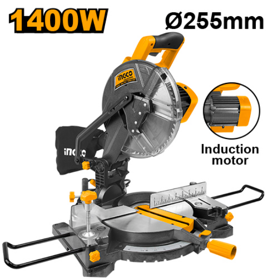 ingco-pbmis14002-1400-w-255-mm-45°-منشار-خشب-والمنيوم-miter-saw-induction-motor-lebanon.png INGCO PBMIS14002 1400 W / 255 mm 45° منشار خشب والمنيوم Miter Saw Induction Motor - Image 1