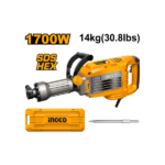 INGCO PDB170068 1700W SDS HEX 14KG كومبرسور تكسير (زيت) Demolition Breaker Industrial