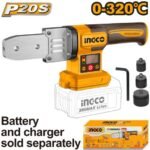 INGCO PTWTLI2018 20V 0-320℃ مكنة لحام بطارية Plastic Weld Tool Battery