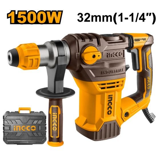 ingco-rh150028-1500w-32mm-anti-vib-sds-plus-كومبرسور-برم-وتكسير-industrial-heavy-duty-rotary-hammer-drill-lebanon.jpeg INGCO RH150028 1500W 32mm Anti-vib SDS Plus كومبرسور برم وتكسير Industrial Heavy Duty Rotary Hammer Drill - Image 1