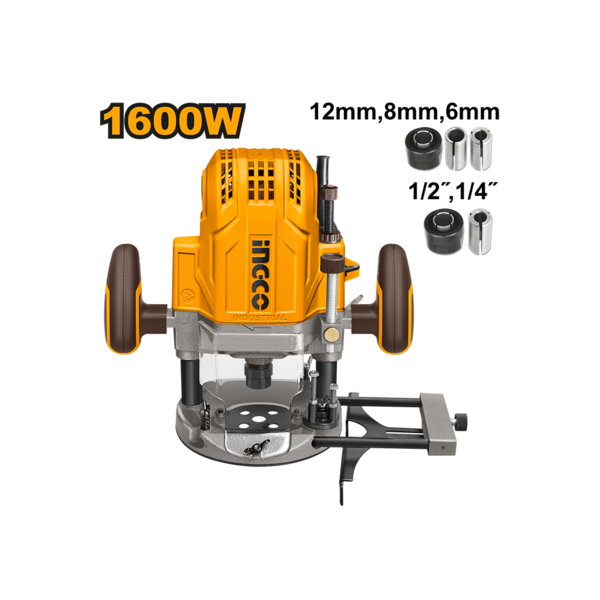 ingco-rt160028-1600w-1412-6812mm-راوتر-خشب-electric-router-1600w-lebanon.png INGCO RT160028 1600W (1/4″,1/2″)-(6,8,12)MM راوتر خشب ELECTRIC ROUTER 1600W - Image 1