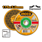 INGCO SCD301151 115X3.0MM ديسك قص حجر Abrasive Stone Cutting Disc