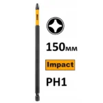 INGCO SDBIM11PH163 1PCS 150MM PH1 S2 راس مفك مقدح بولاد مصالب Impact Screwdriver Bit Screw Driver